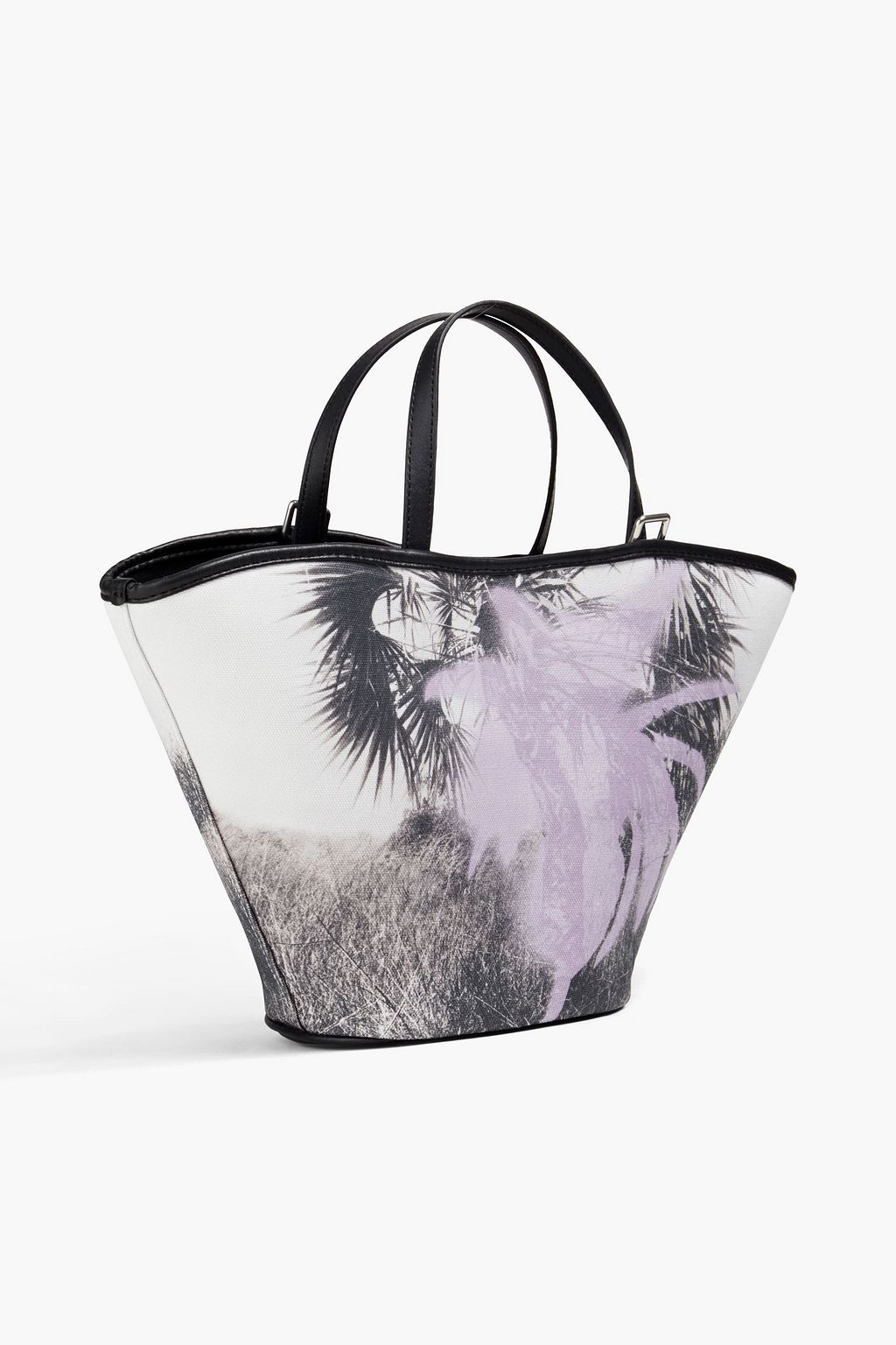 KENZO Printed cotton-canvas tote