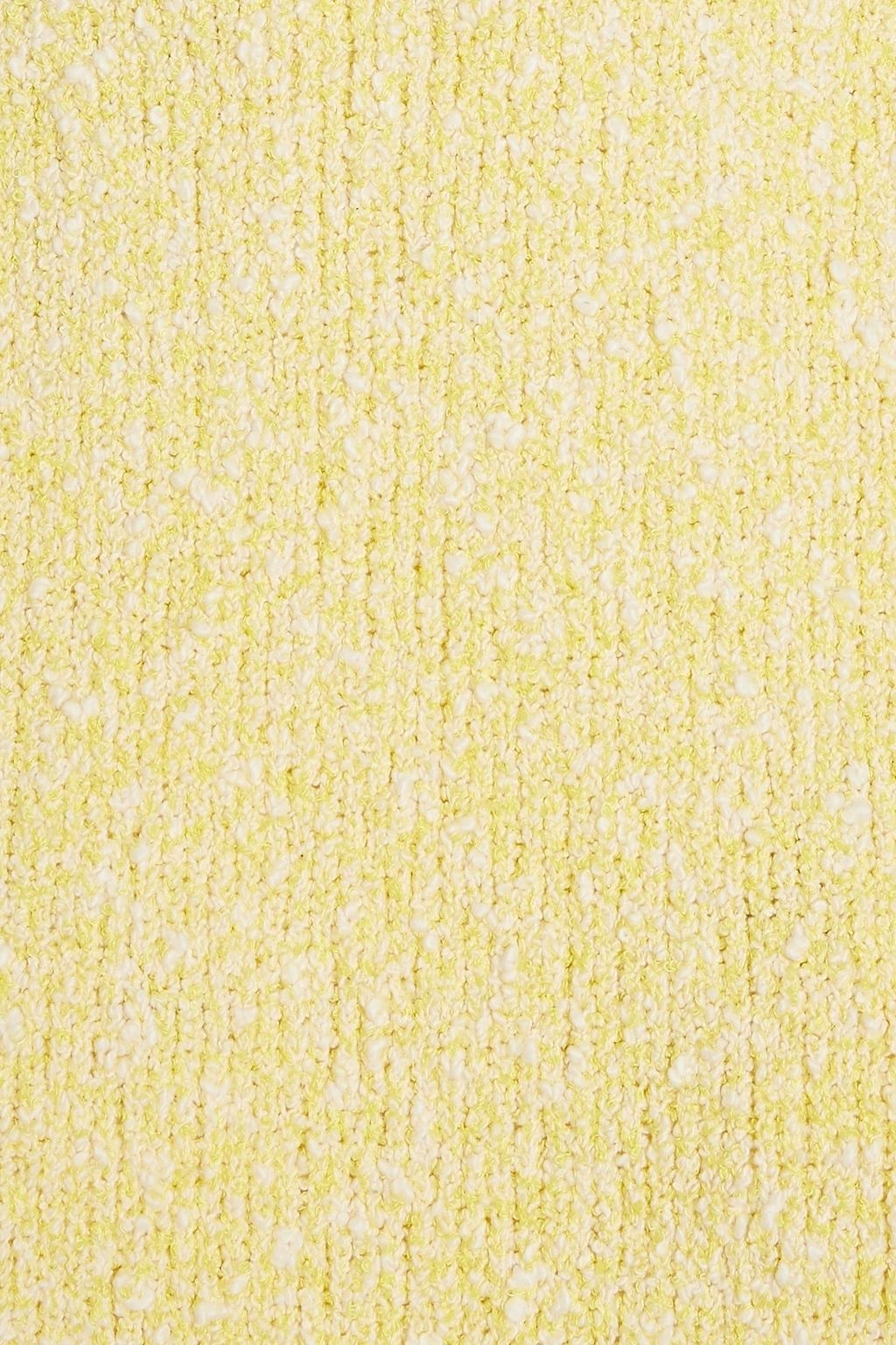 GANNI ブークレニット オーガニックコットン混 ミディワンピース