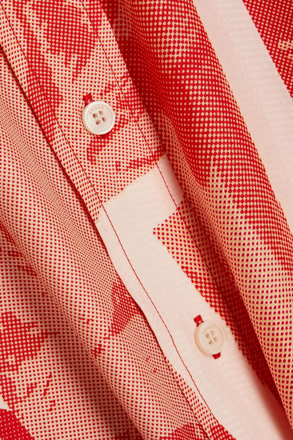 KENZO Printed silk shirt