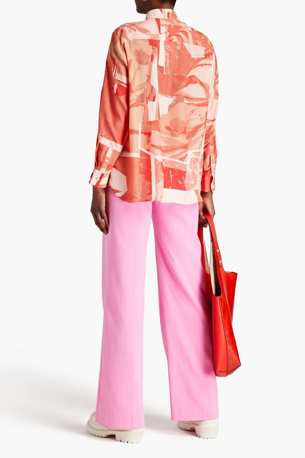 KENZO Printed silk shirt