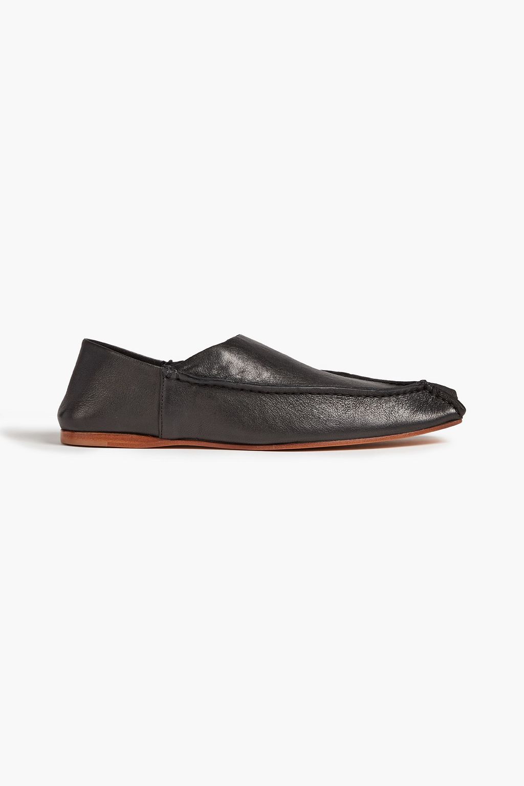 Black Leather loafers | ACNE STUDIOS 