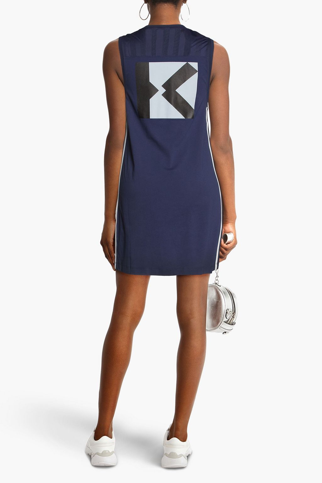 KENZO Logoprint cottonjersey mini dress Sale up to 70 off THE