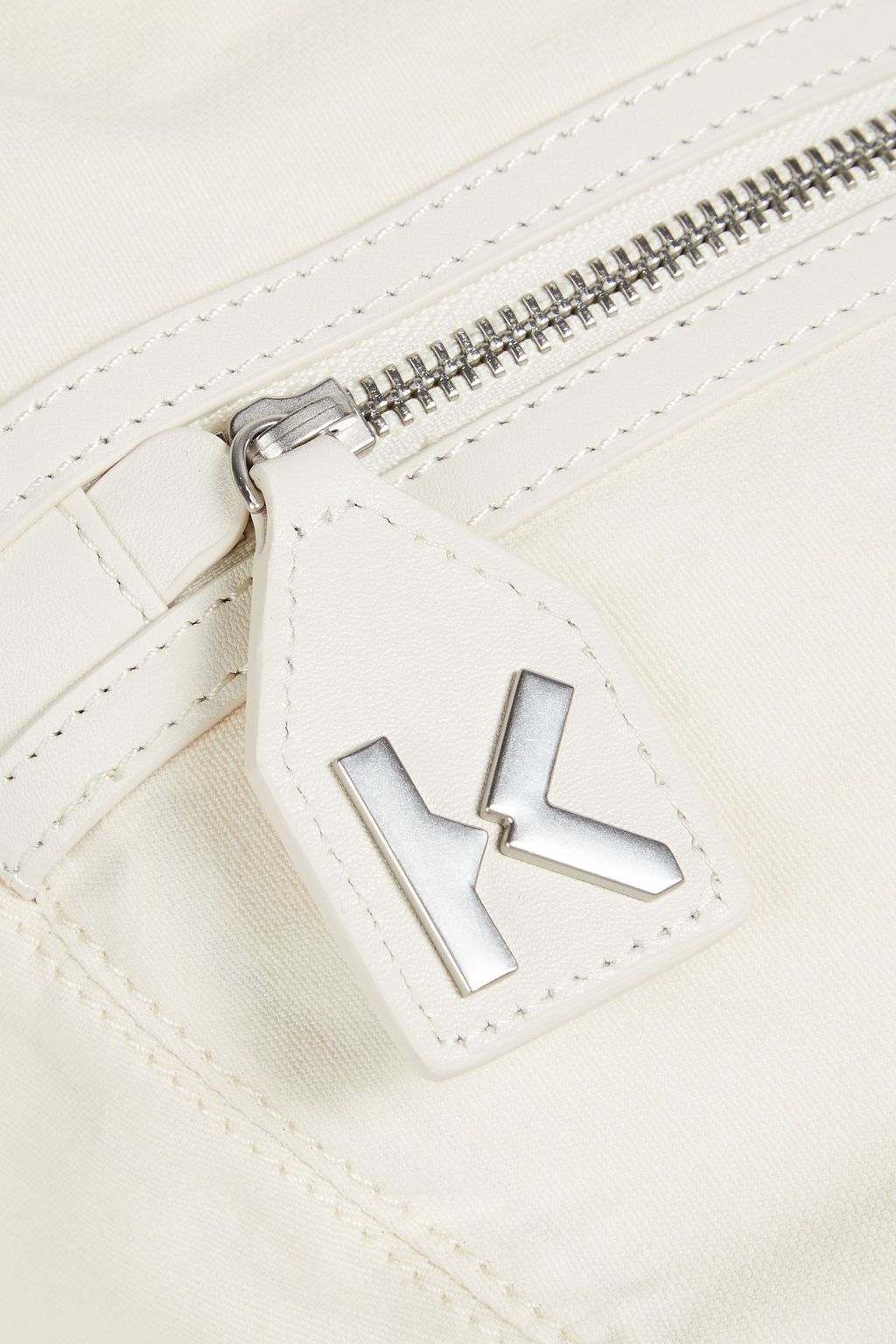 KENZO Cotton and linen-blend canvas bucket bag