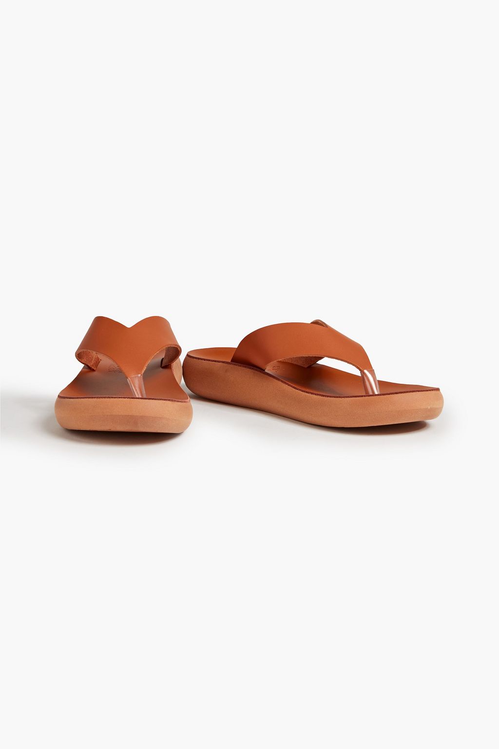 ANCIENT GREEK SANDALS Charys Comfort two-tone leather sandals