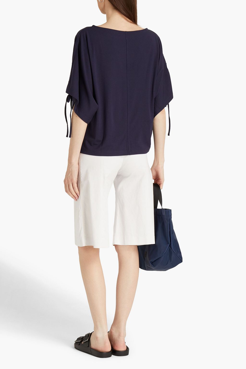KENZO Draped stretch-jersey top