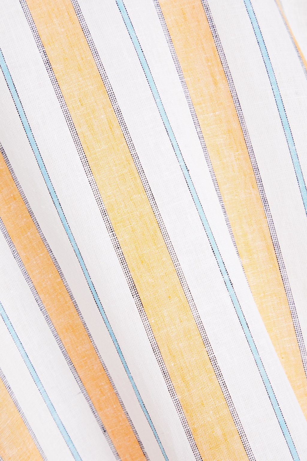 BAMBAH Striped slub linen kaftan