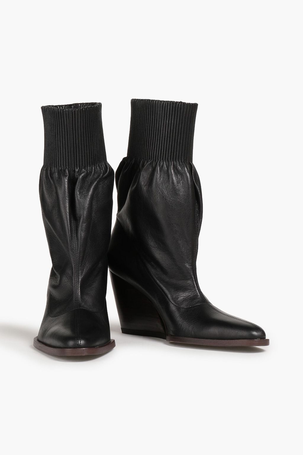 KENZO Billow leather ankle boots