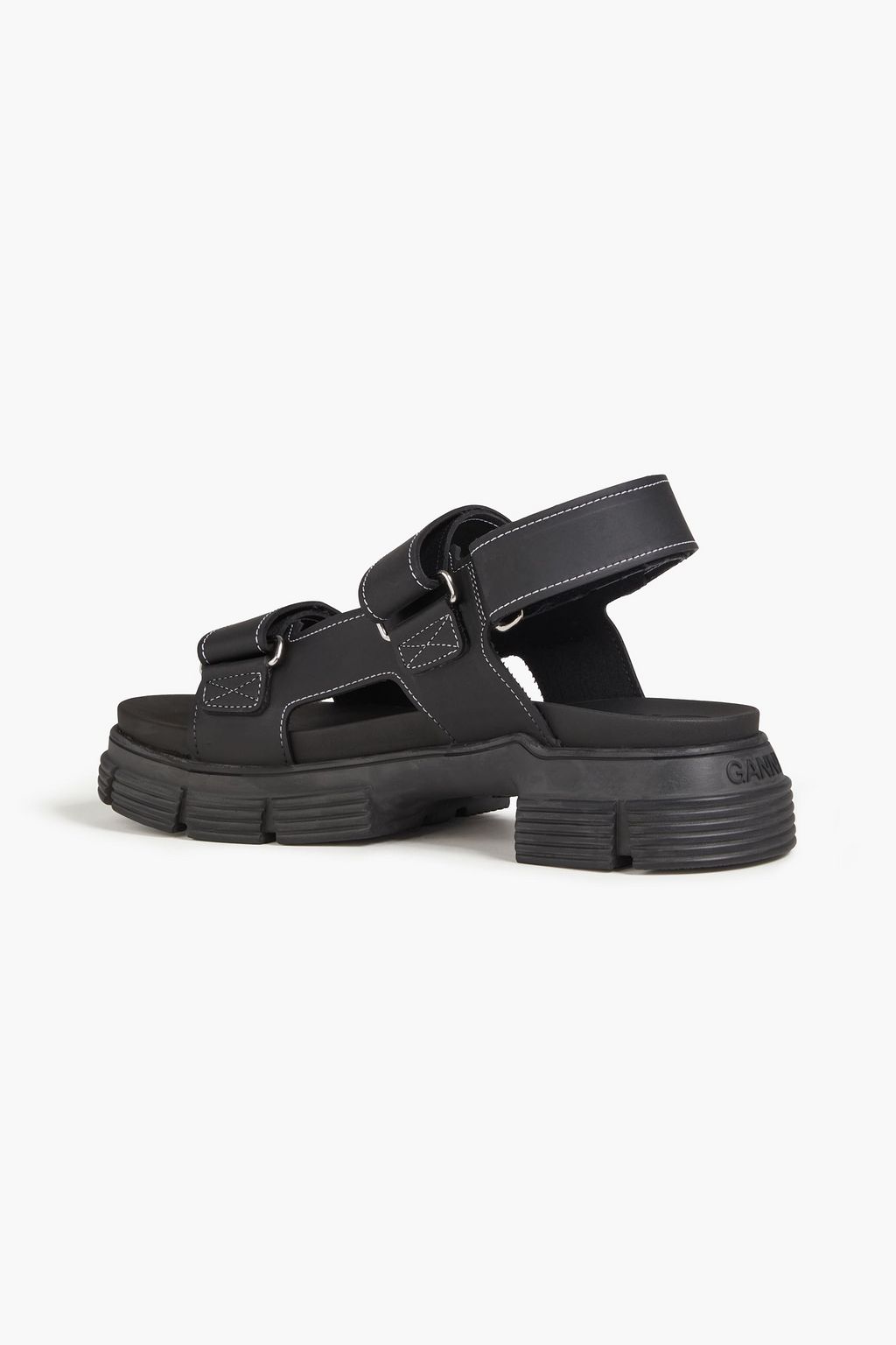 GANNI Rubber sandals | THE OUTNET