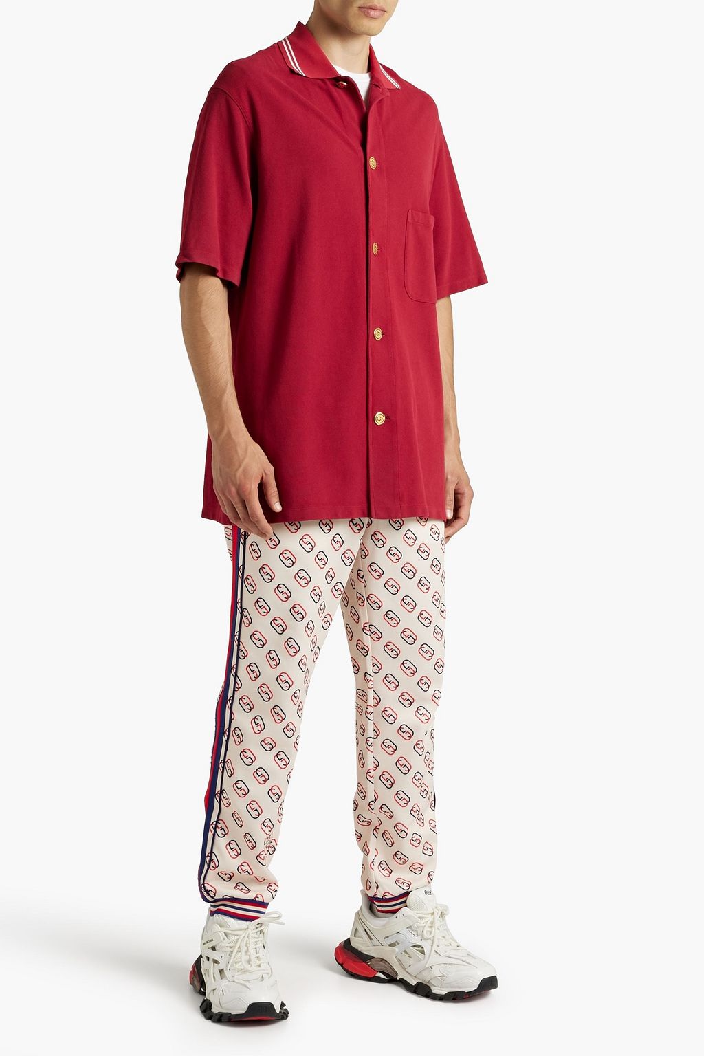GUCCI Cotton-piqué shirt