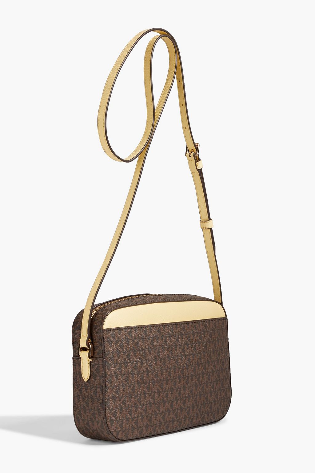 MICHAEL MICHAEL KORS Logo-print faux leather shoulder bag