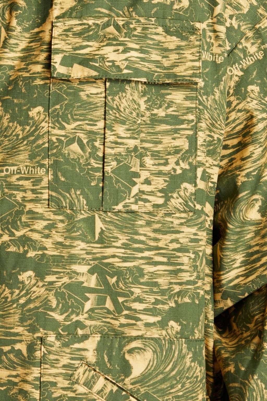 OFF-WHITE™ Printed cotton jacket
