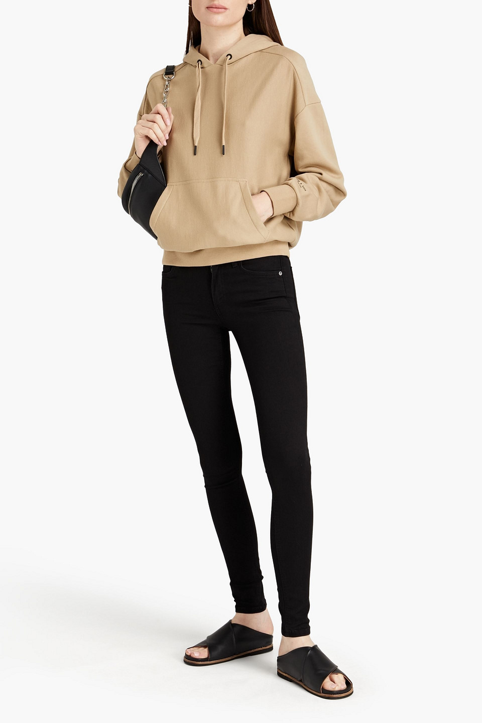 Rag & Bone Organic French Cotton-terry Hoodie