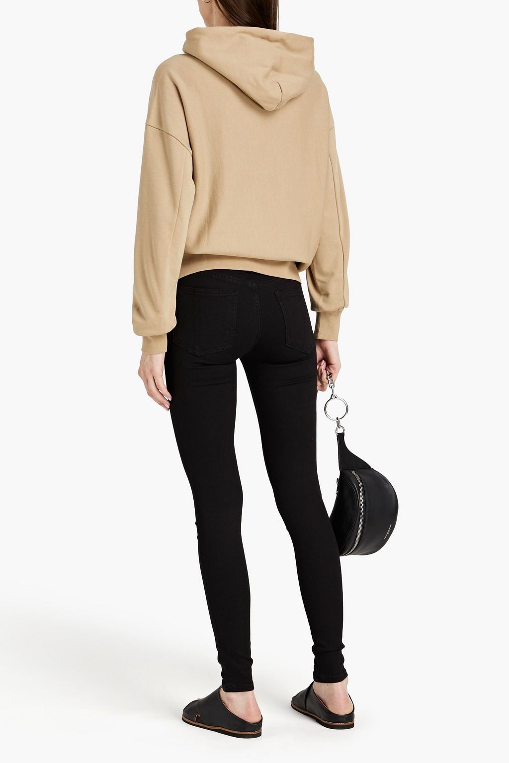 RAG & BONE 미드라이즈 스키니 진