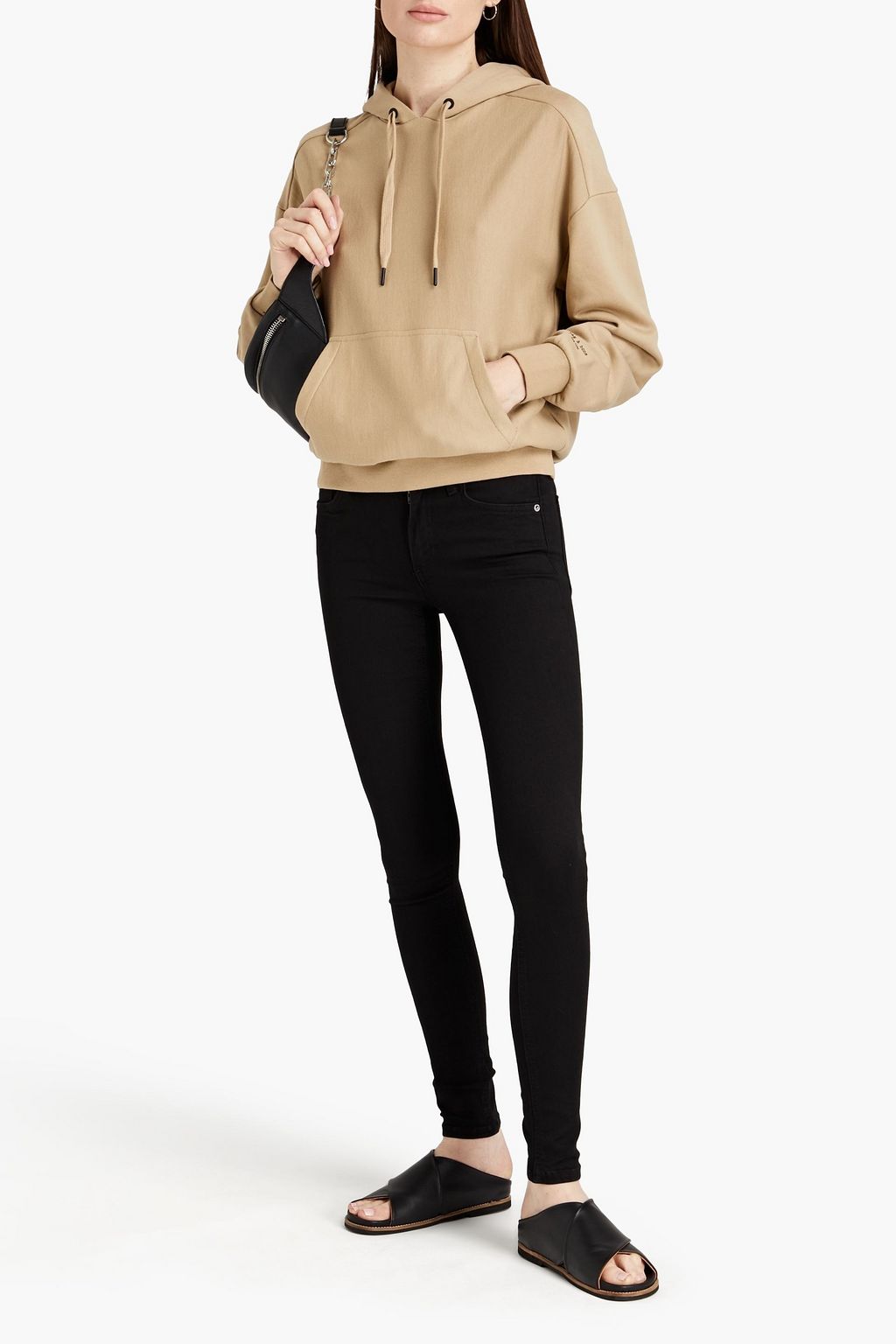 RAG & BONE 미드라이즈 스키니 진