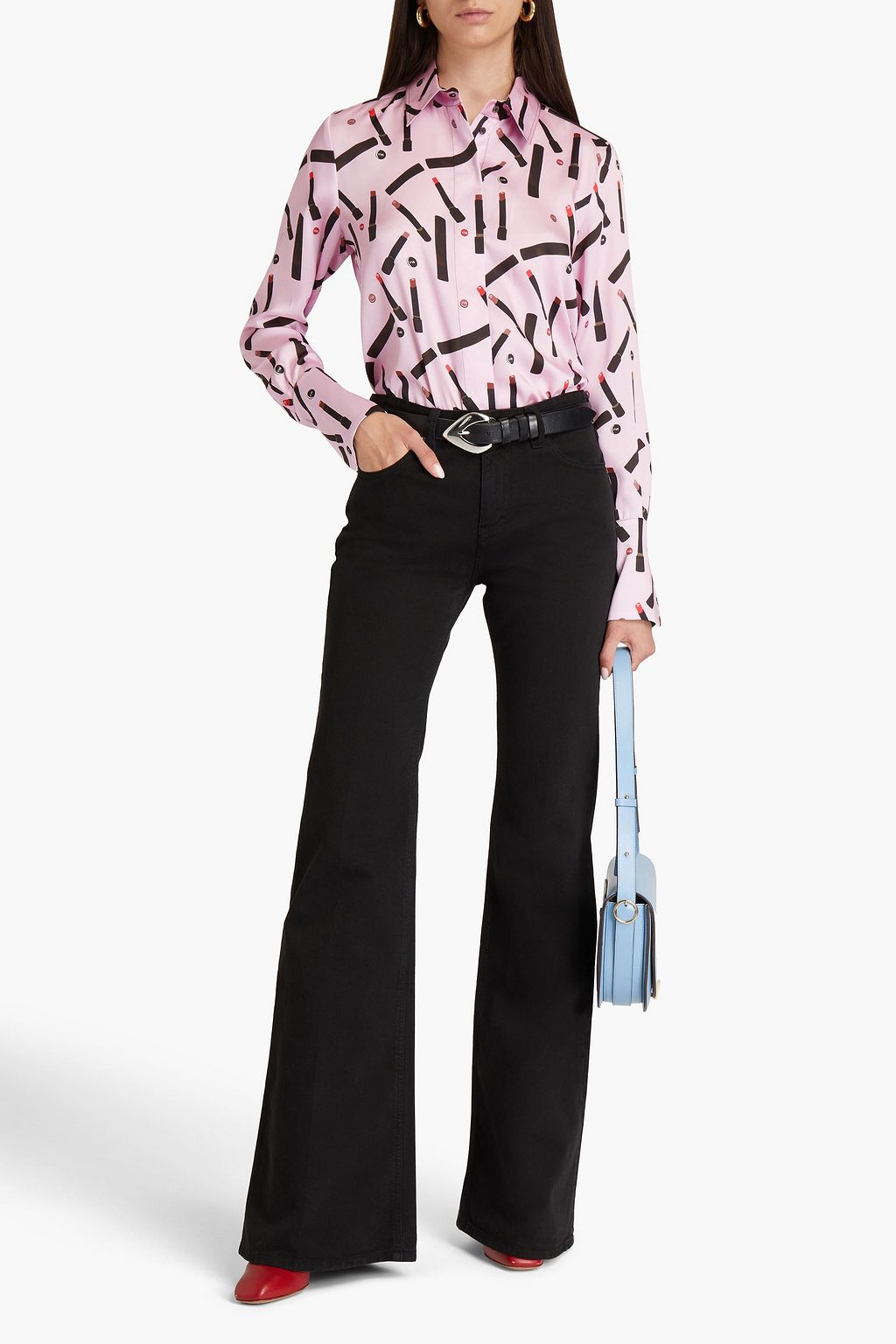 VICTORIA, VICTORIA BECKHAM San Fran high-rise flared jeans