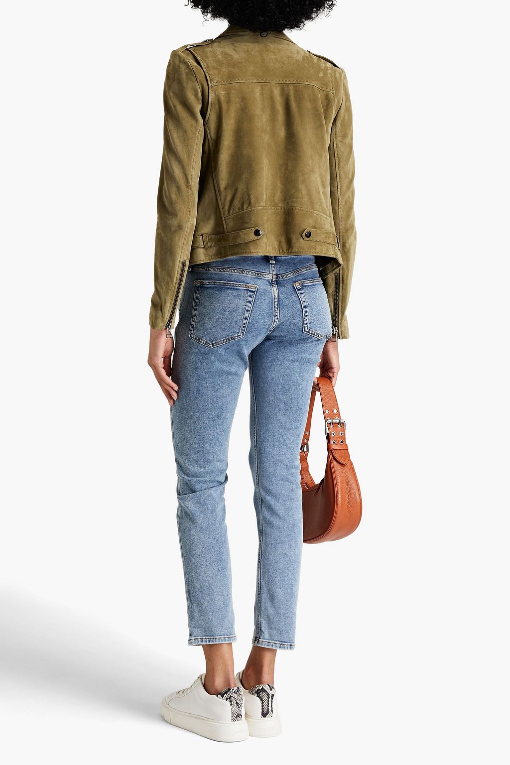 RAG & BONE Halbhohe Jeans mit schmalem Bein
