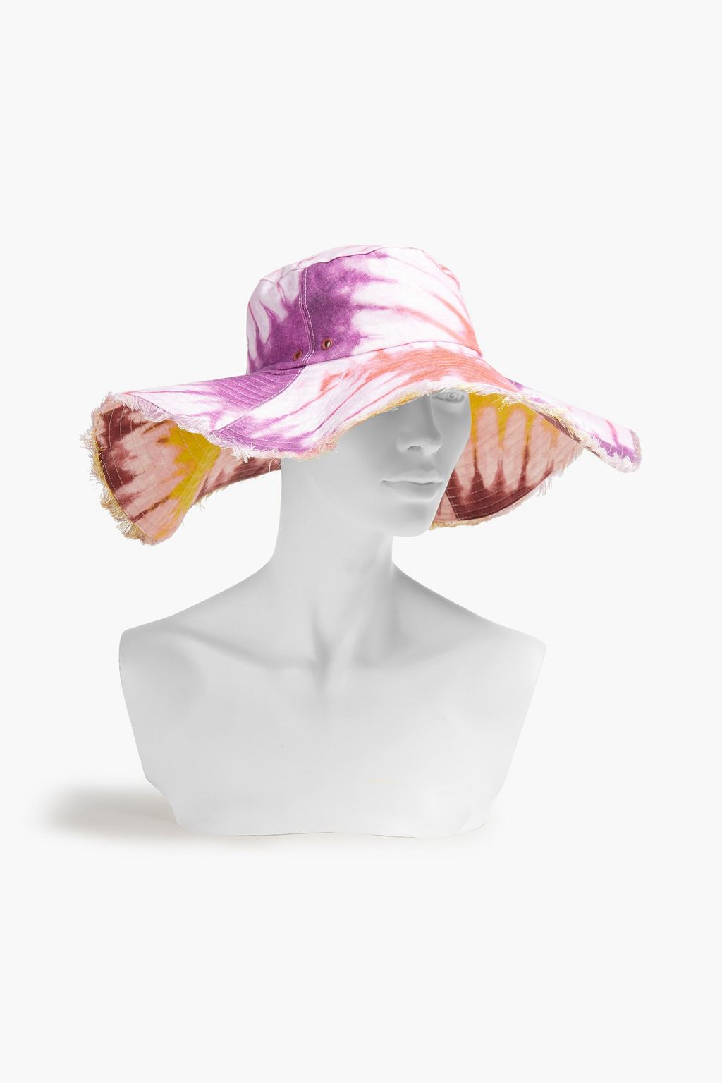 ZIMMERMANN Reversible floral-print linen sunhat