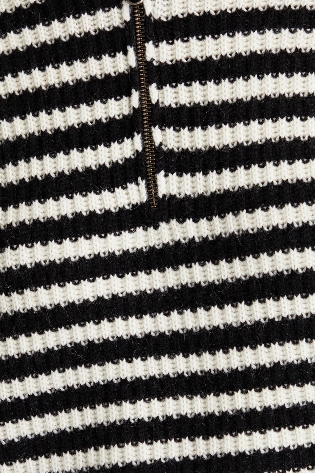 EQUIPMENT Striped cashmere and wool-blend turtleneck sweater