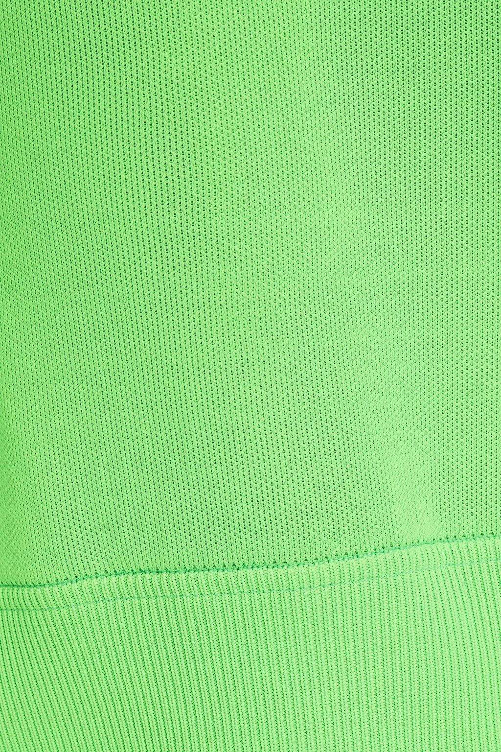 VALENTINO GARAVANI Neonfarbener Pullover aus einer Wollmischung mit Print