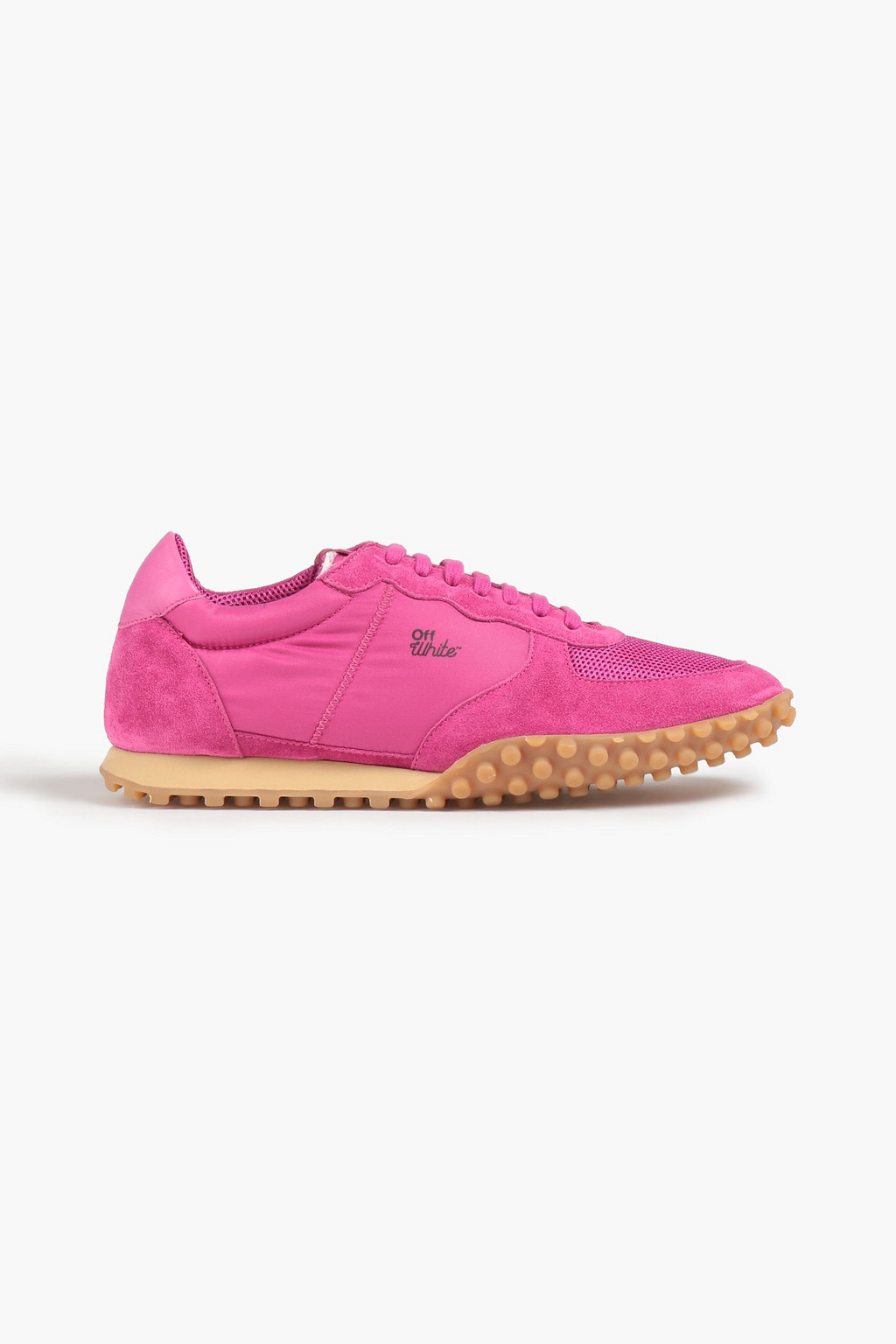 theoutnet.com | Printed suede, mesh and nylon sneakers