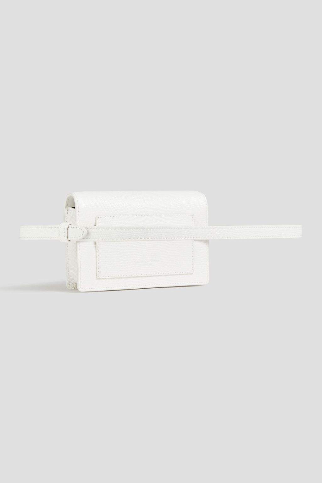 ALEXANDER WANG Attica convertible lizard-effect leather belt bag