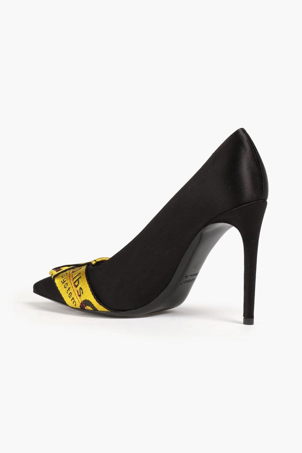 OFF-WHITE™ Satin pumps