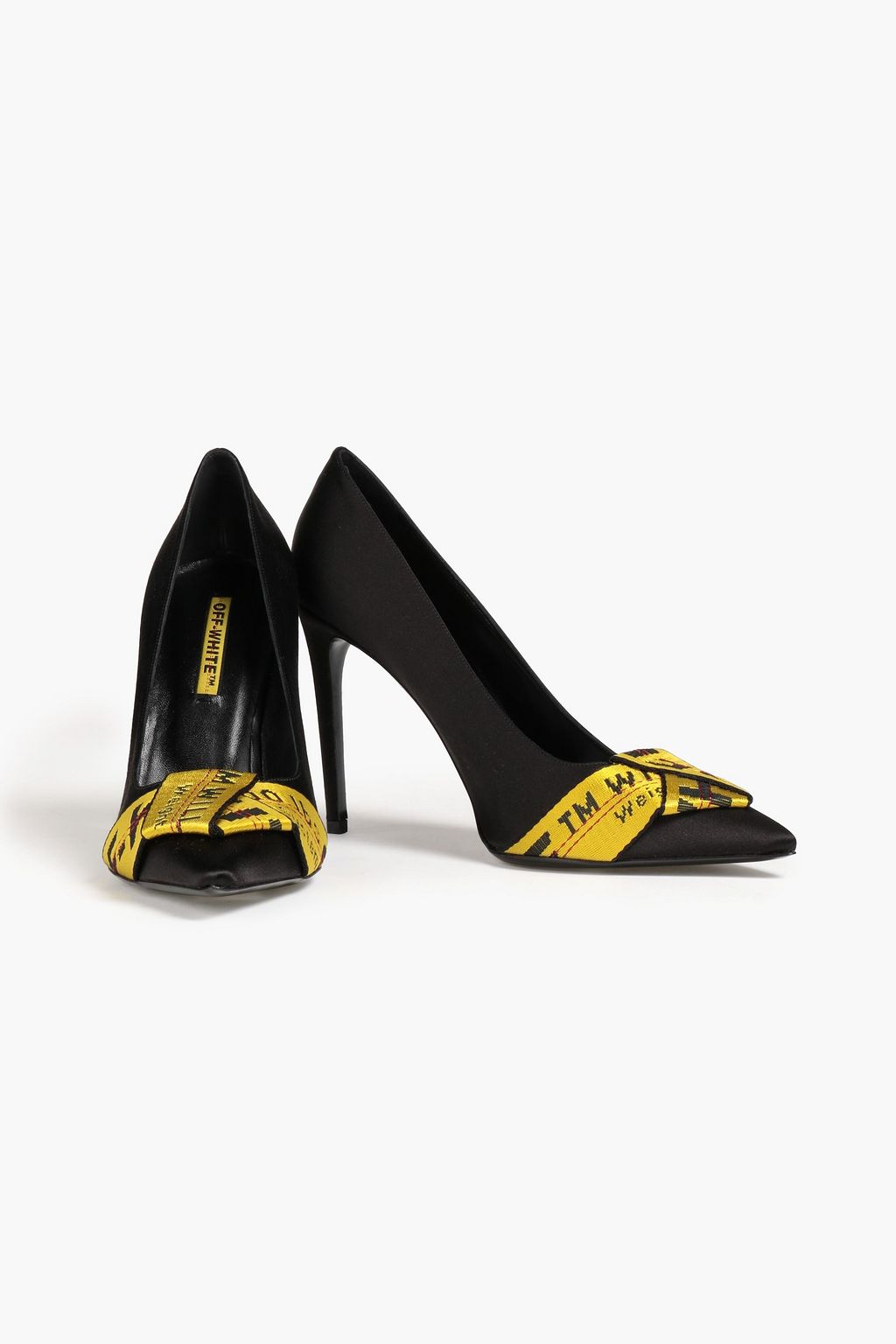 OFF-WHITE™ Satin pumps