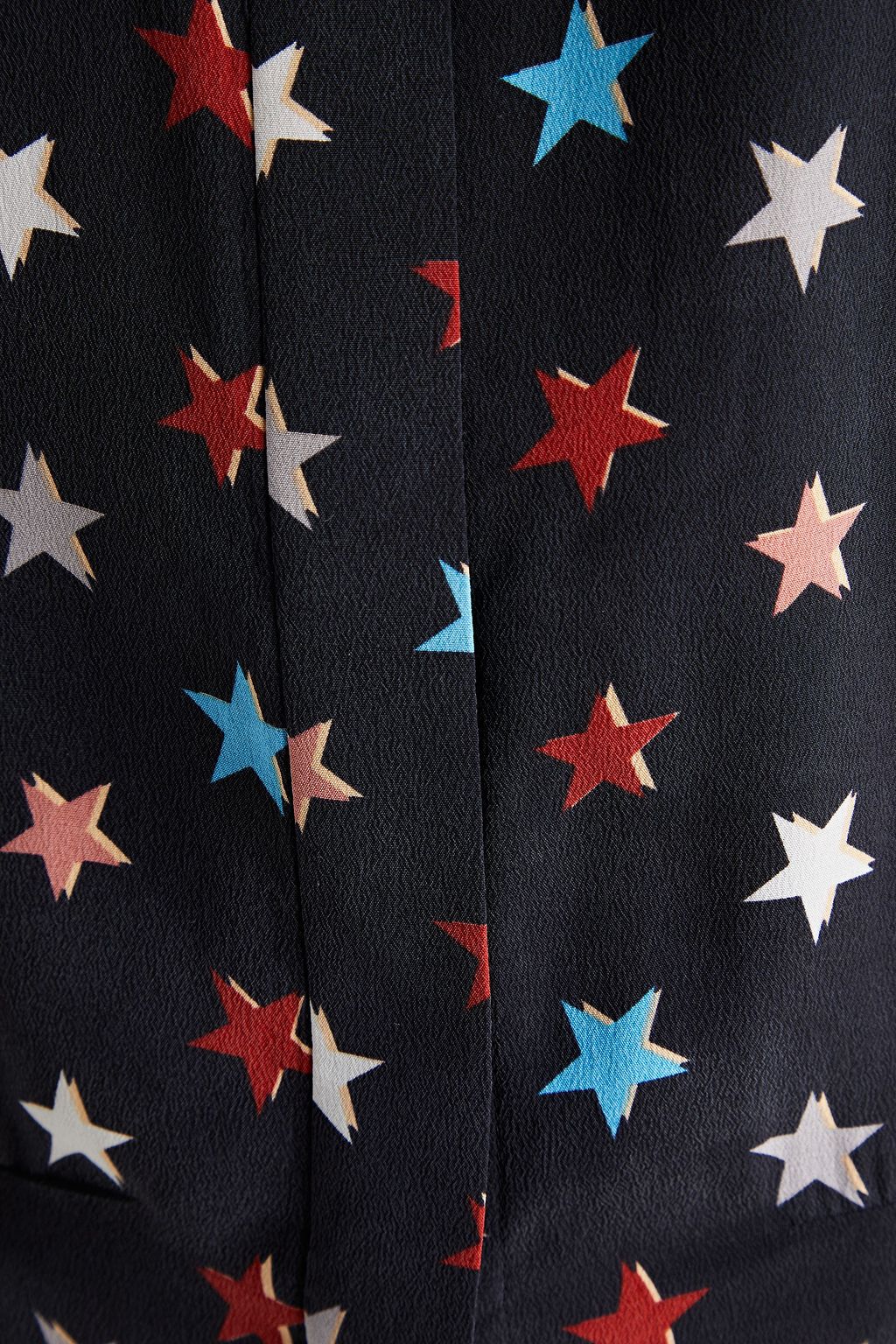 EQUIPMENT Claudette pleated printed silk mini shirt dress Sale up to