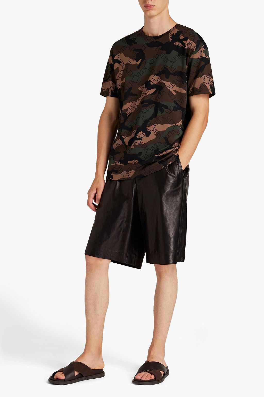 VALENTINO GARAVANI T-Shirt aus Baumwoll-Jersey mit Print