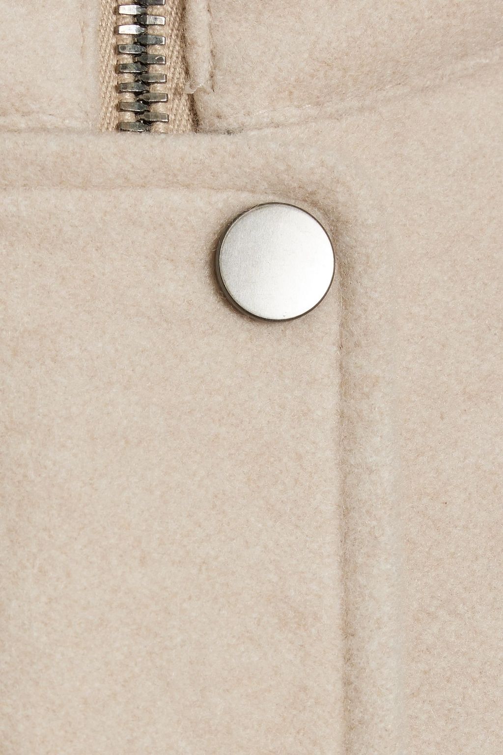 BRUNELLO CUCINELLI Cashmere-felt hooded parka