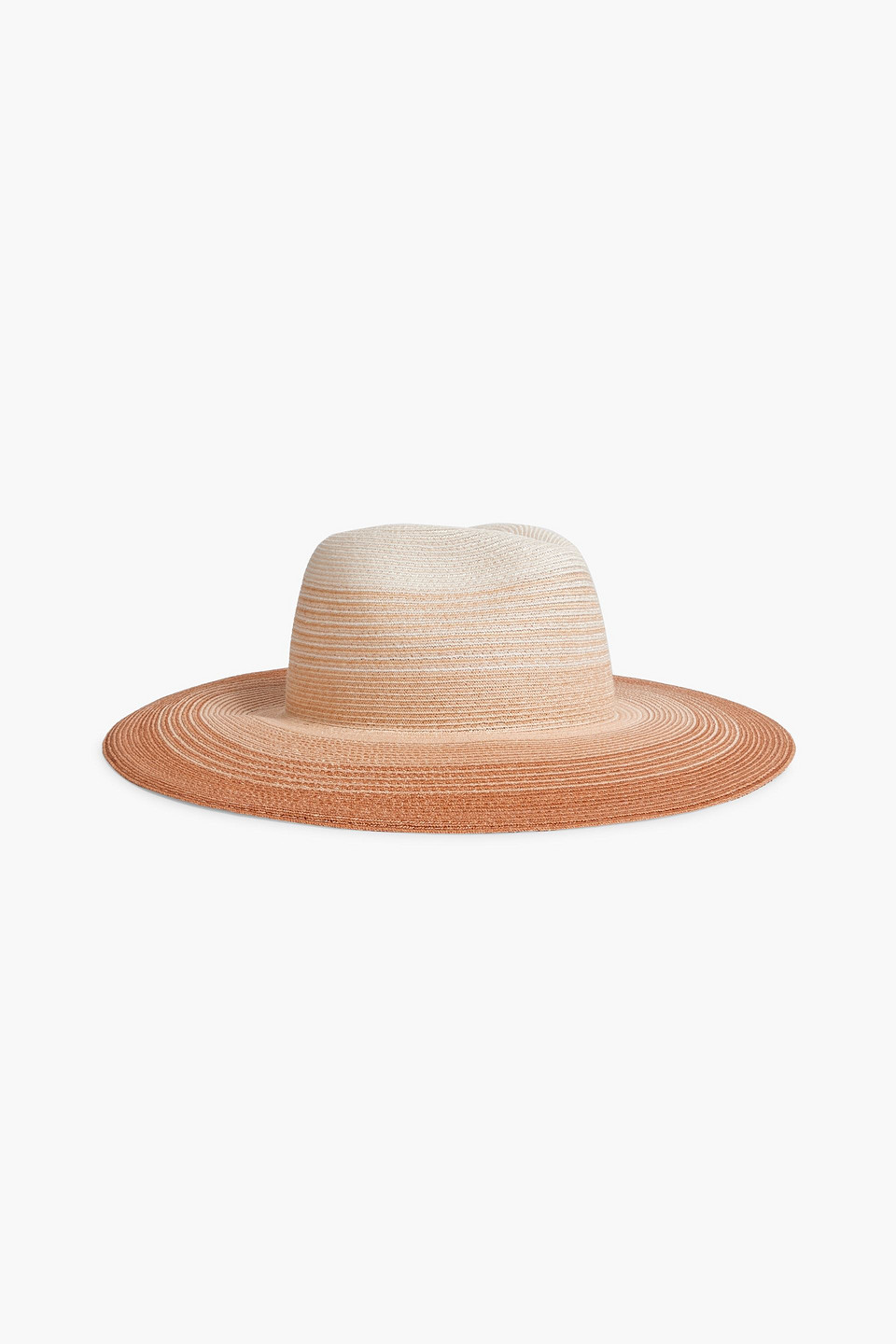 Eugenia Kim Emmanuelle dégradé hemp-blend Panama hat