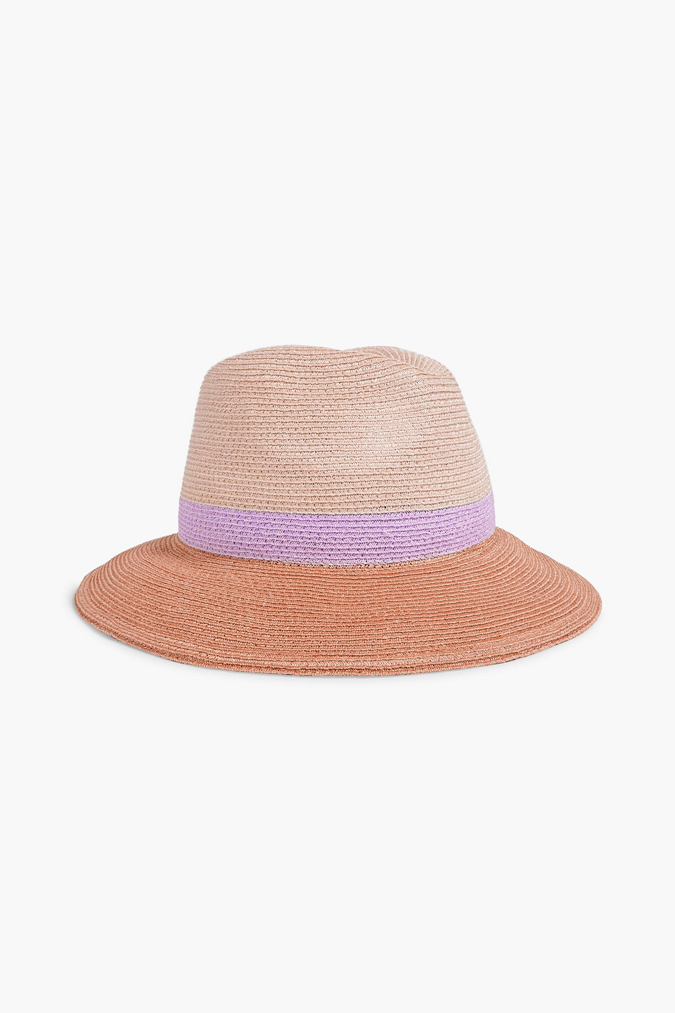 Eugenia Kim Courtney grosgrain-trimmed paper Panama hat