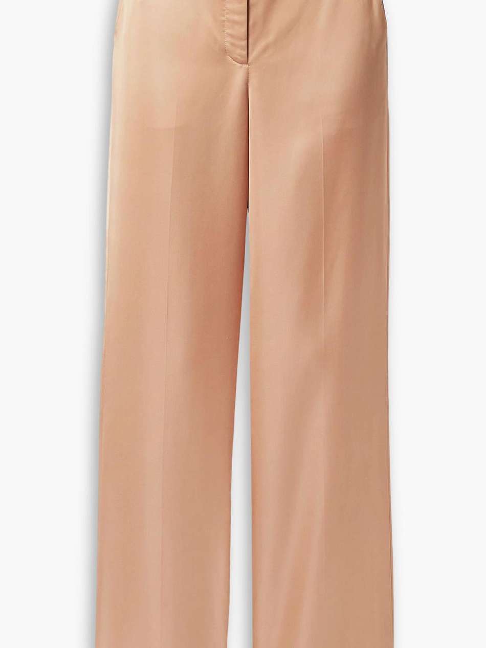 ford satin straight-leg pants