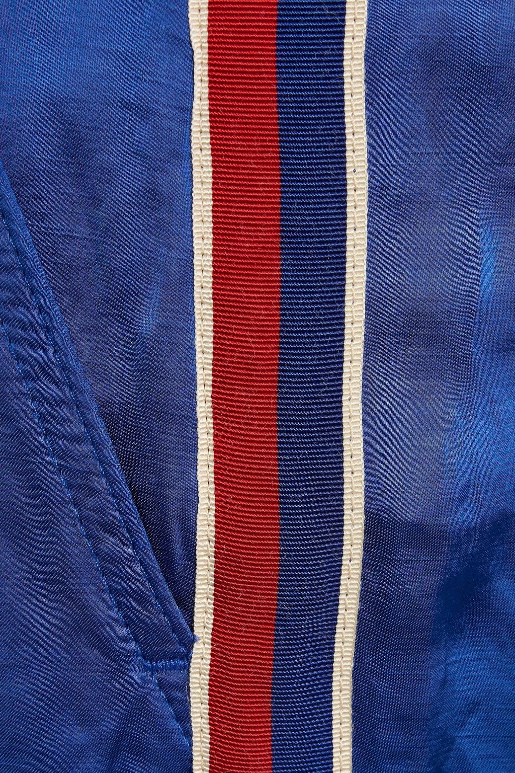 GUCCI Tapered striped satin pants
