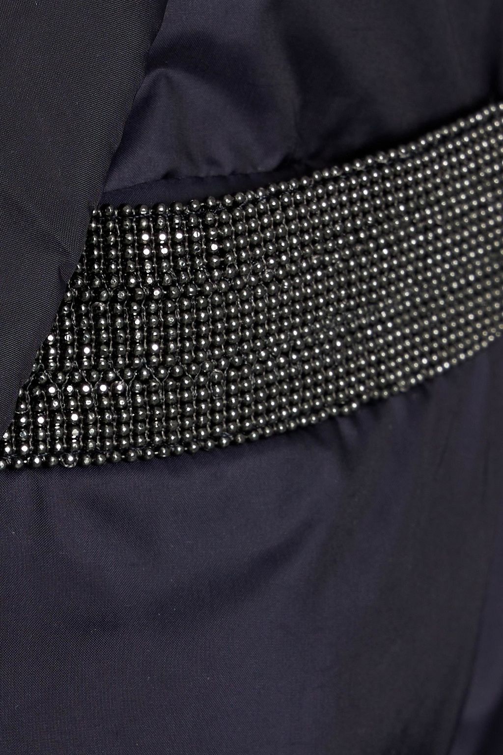 BRUNELLO CUCINELLI Bead-embellished quilted shell down parka