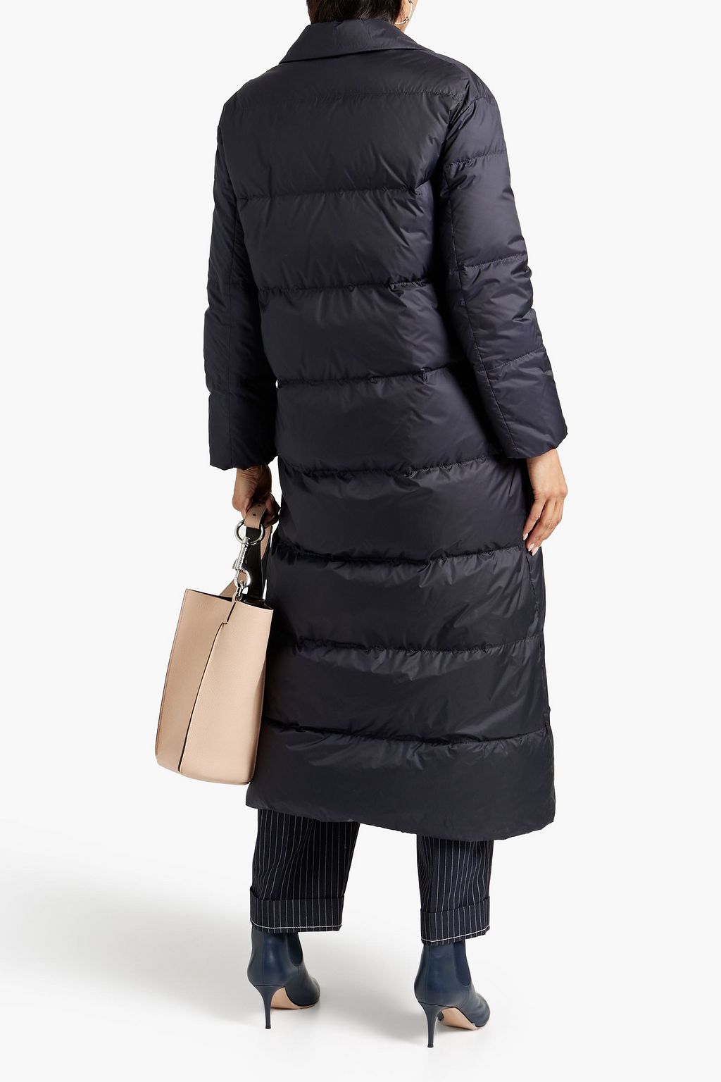 BRUNELLO CUCINELLI Bead-embellished quilted shell down parka