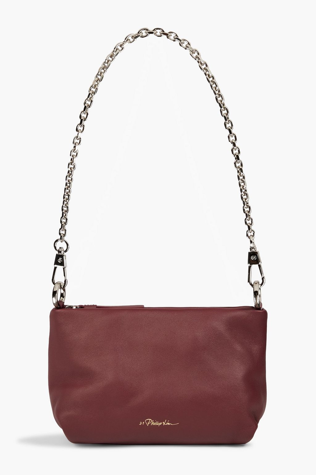 3.1 PHILLIP LIM Croissant pebbled-leather shoulder bag