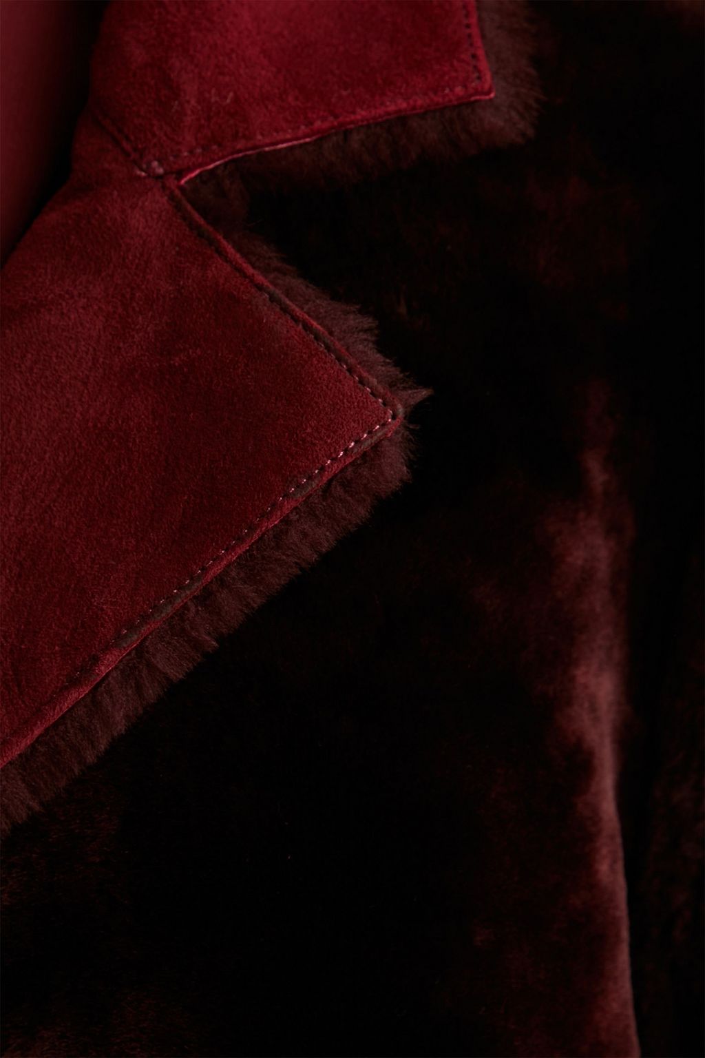 THEORY Clairene shearling coat