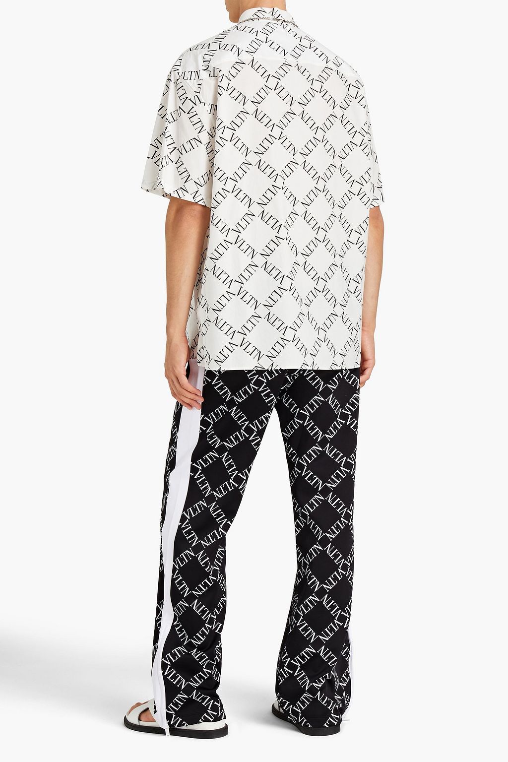 VALENTINO Logo-print jersey track pants