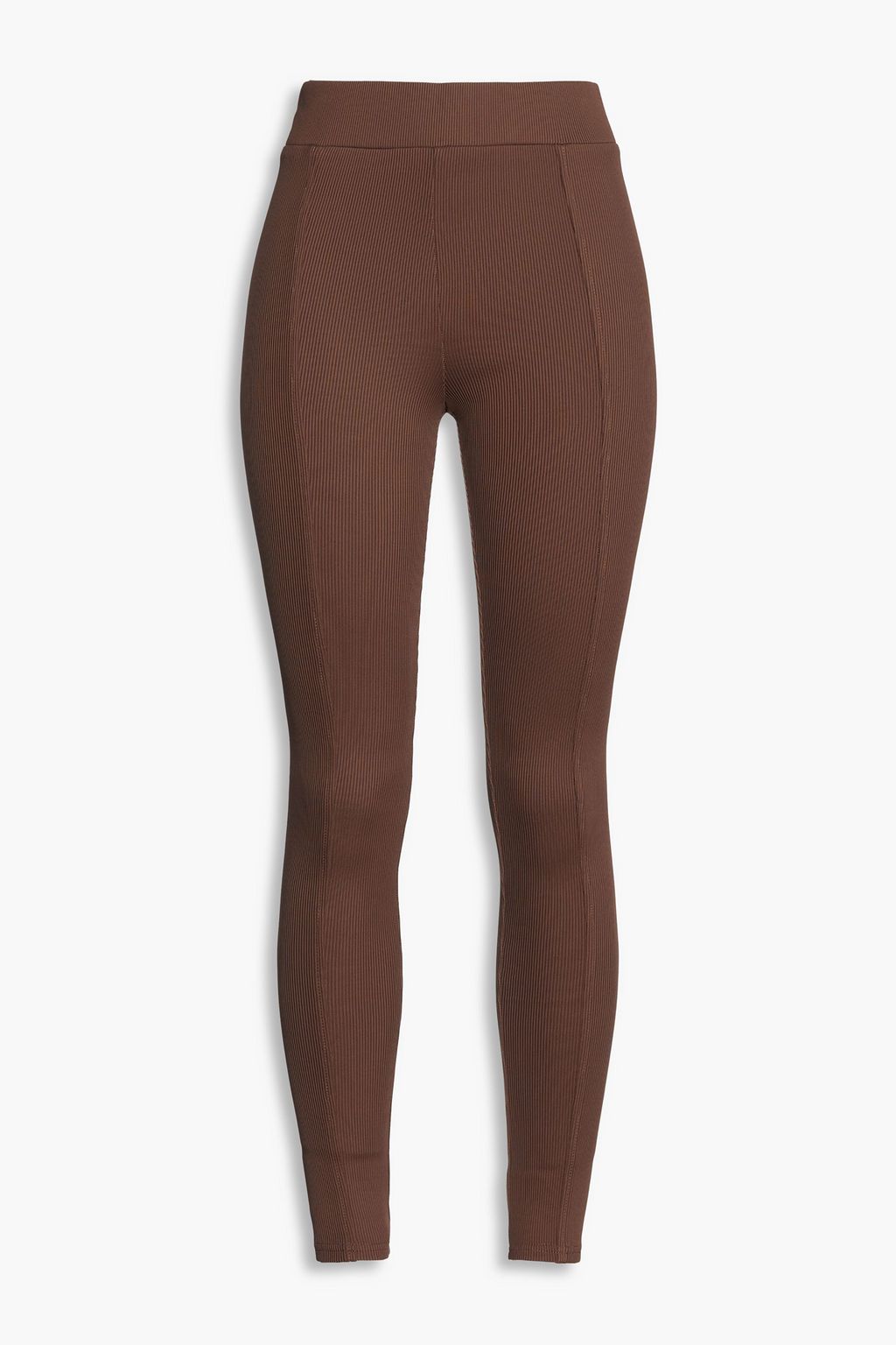 Dark brown Bridgetta ribbed jersey leggings | RAG u0026 BONE | THE OUTNET