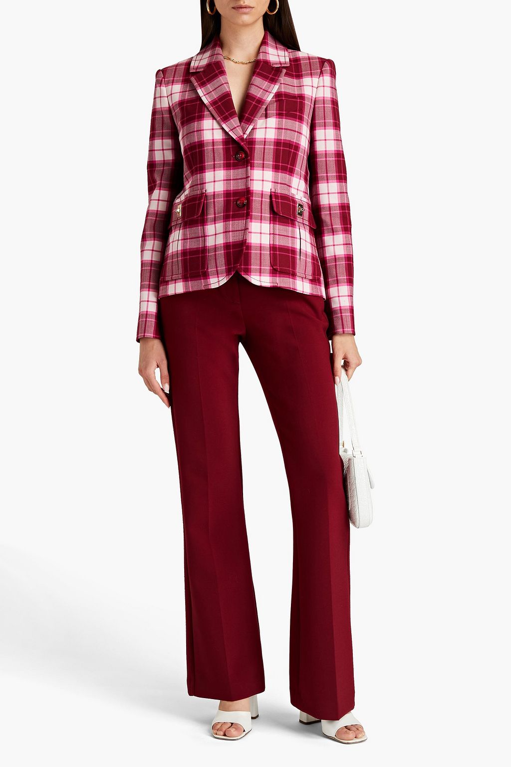 ZIMMERMANN Checked woven blazer