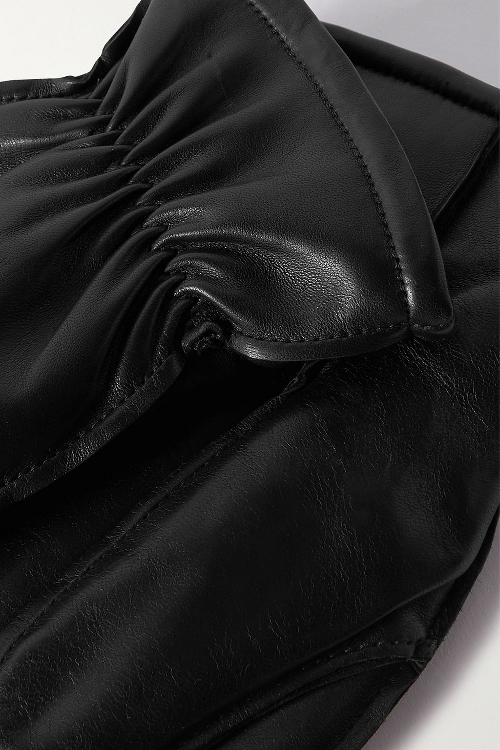 PORTOLANO Leather mittens