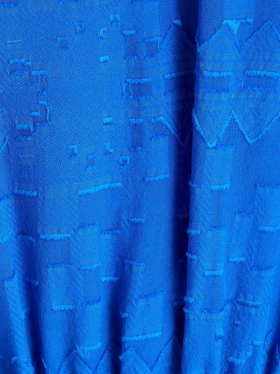 fleur silk-jacquard maxi dress