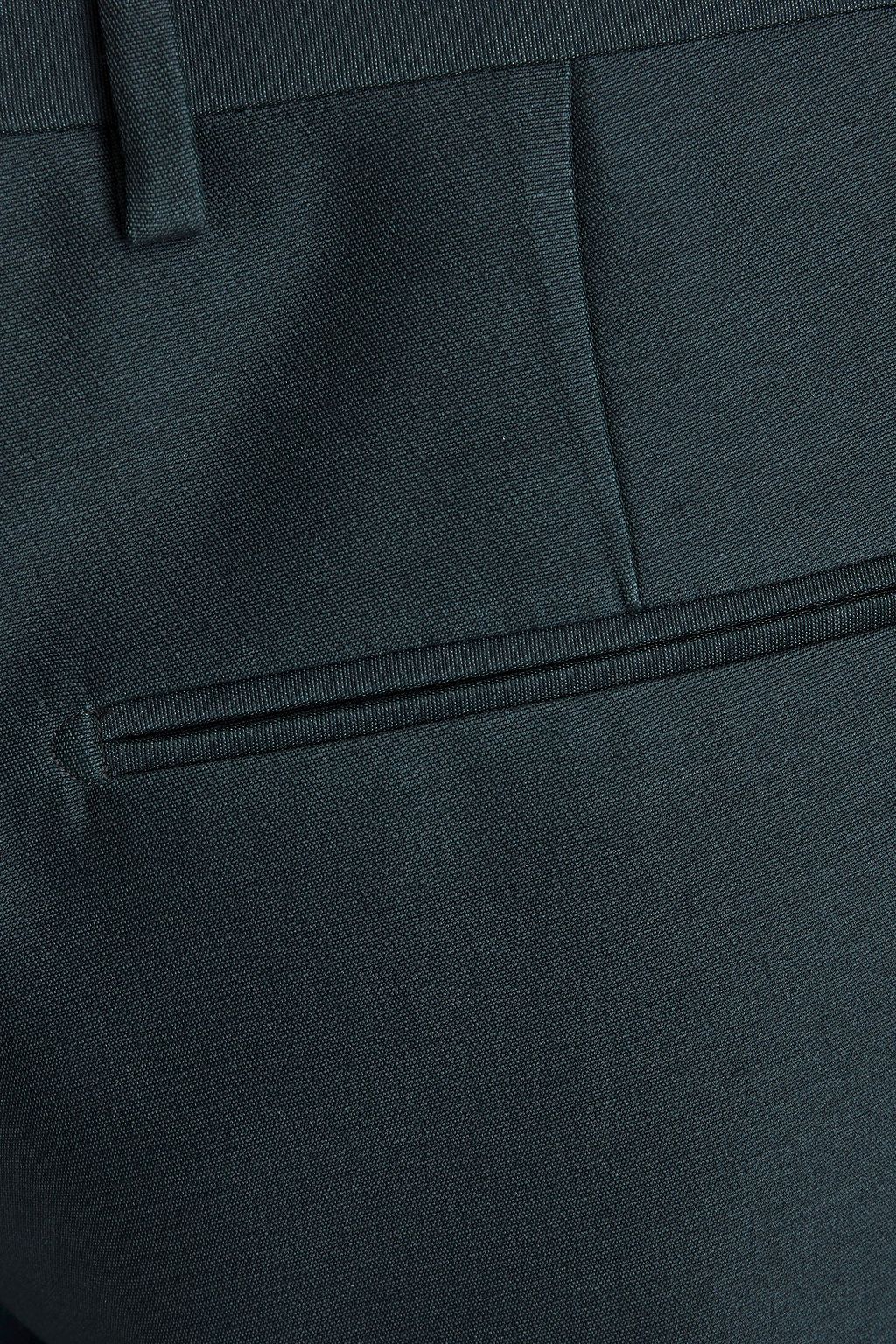 VALENTINO GARAVANI Slim-fit wool and silk-blend gazar pants