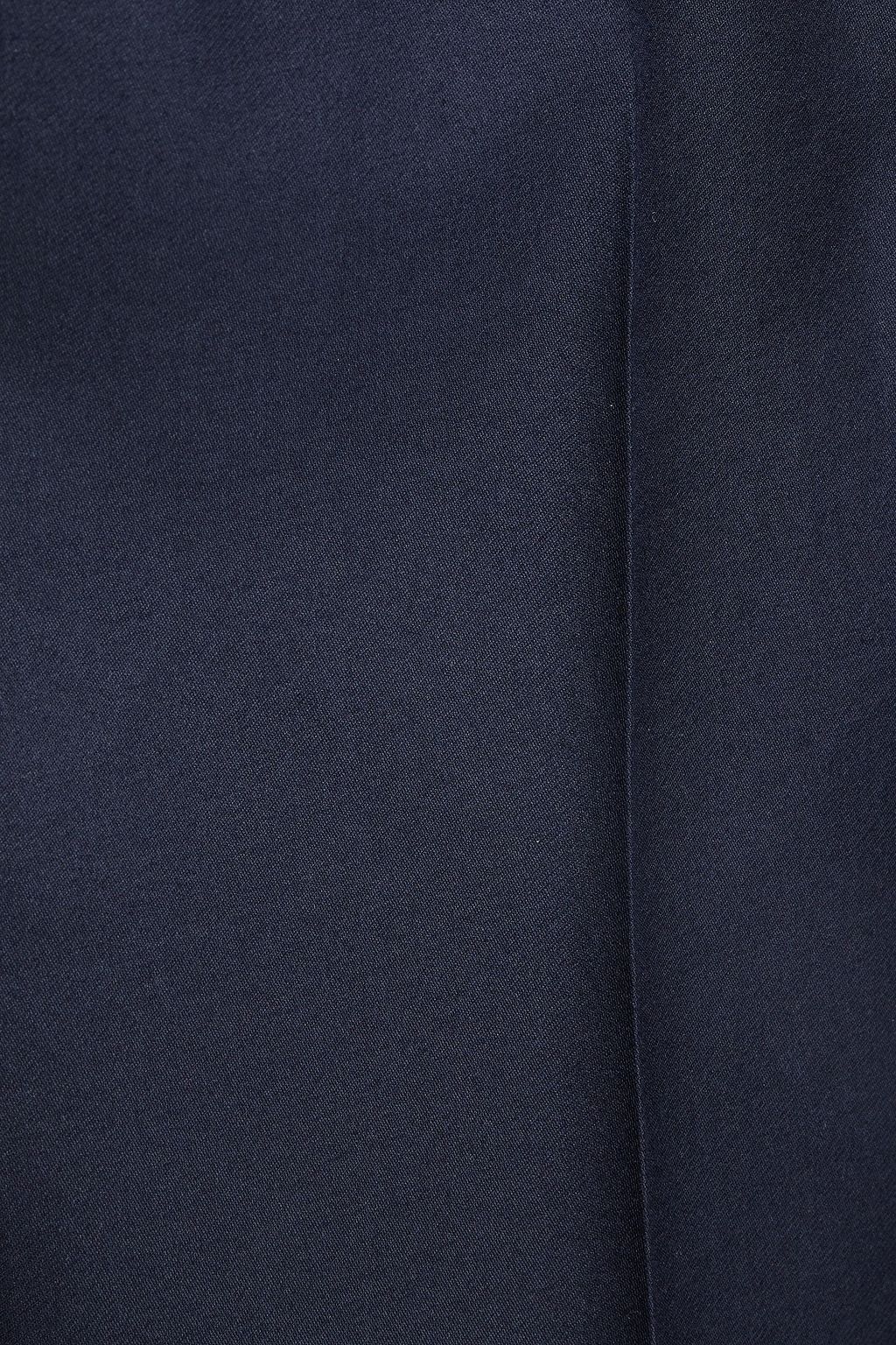 VALENTINO GARAVANI Karottenhose aus Gabardine aus einer Woll-Seidenmischung