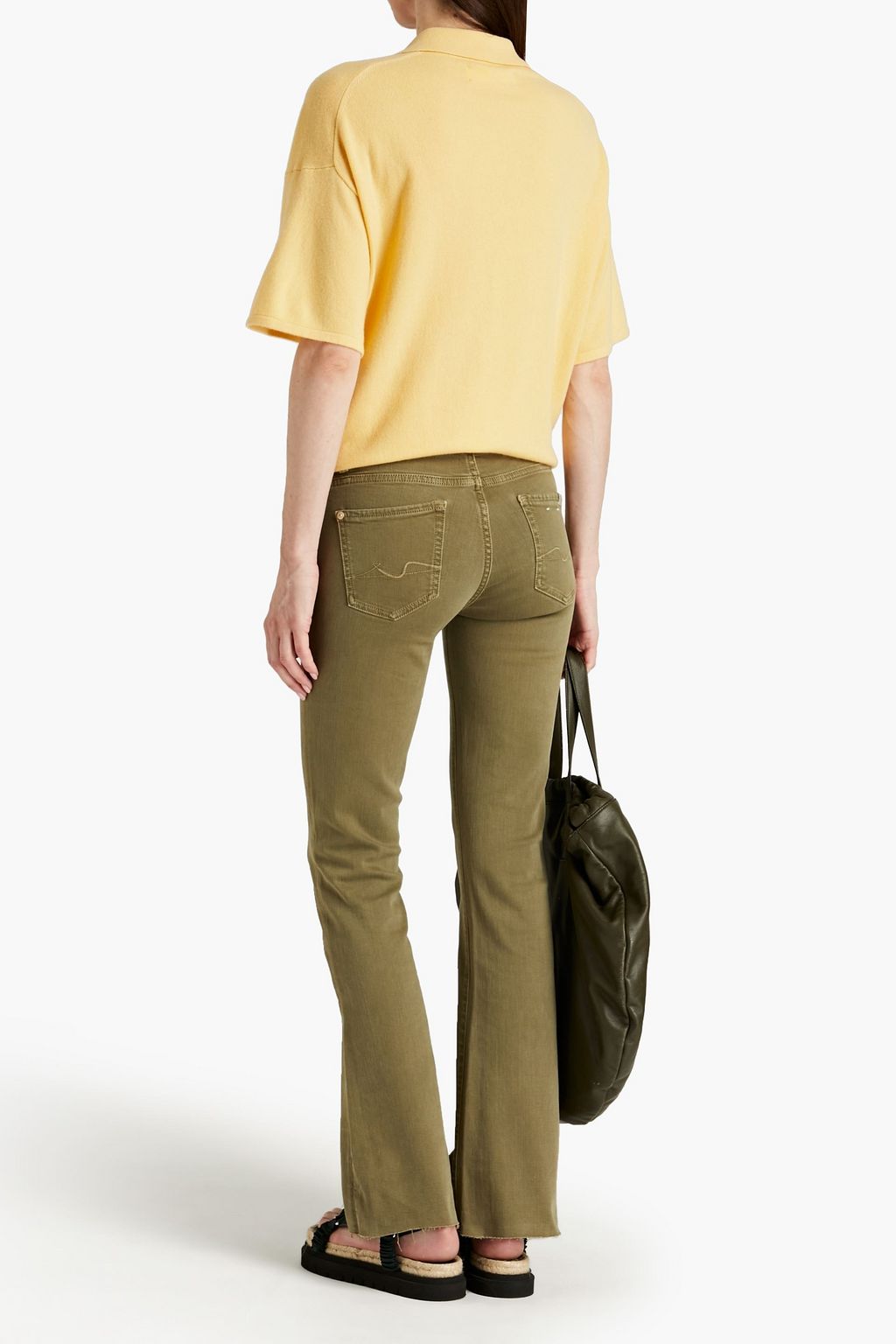 7 FOR ALL MANKIND Mid-rise bootcut jeans