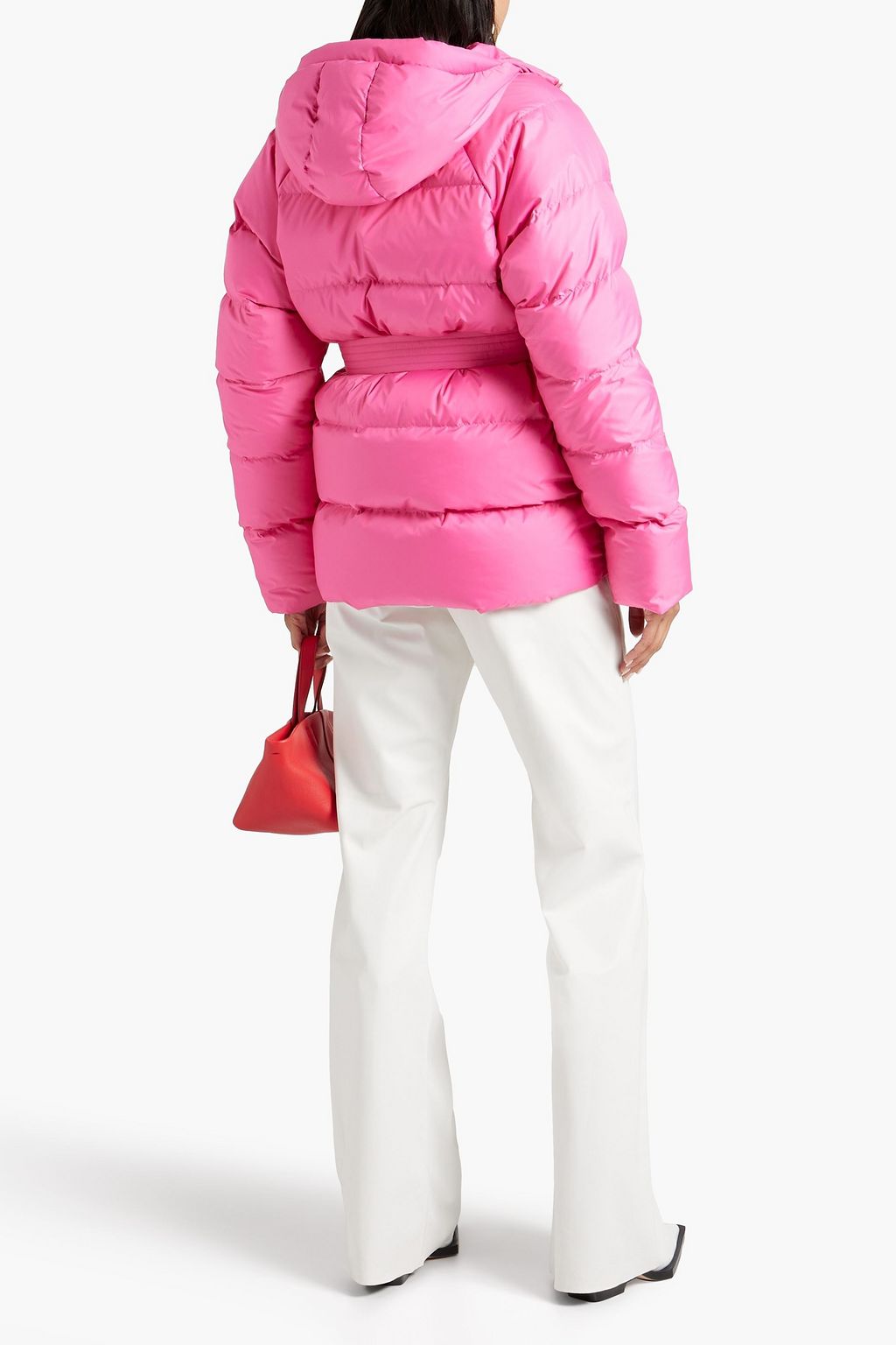 IENKI IENKI Berlin quilted shell hooded down jacket