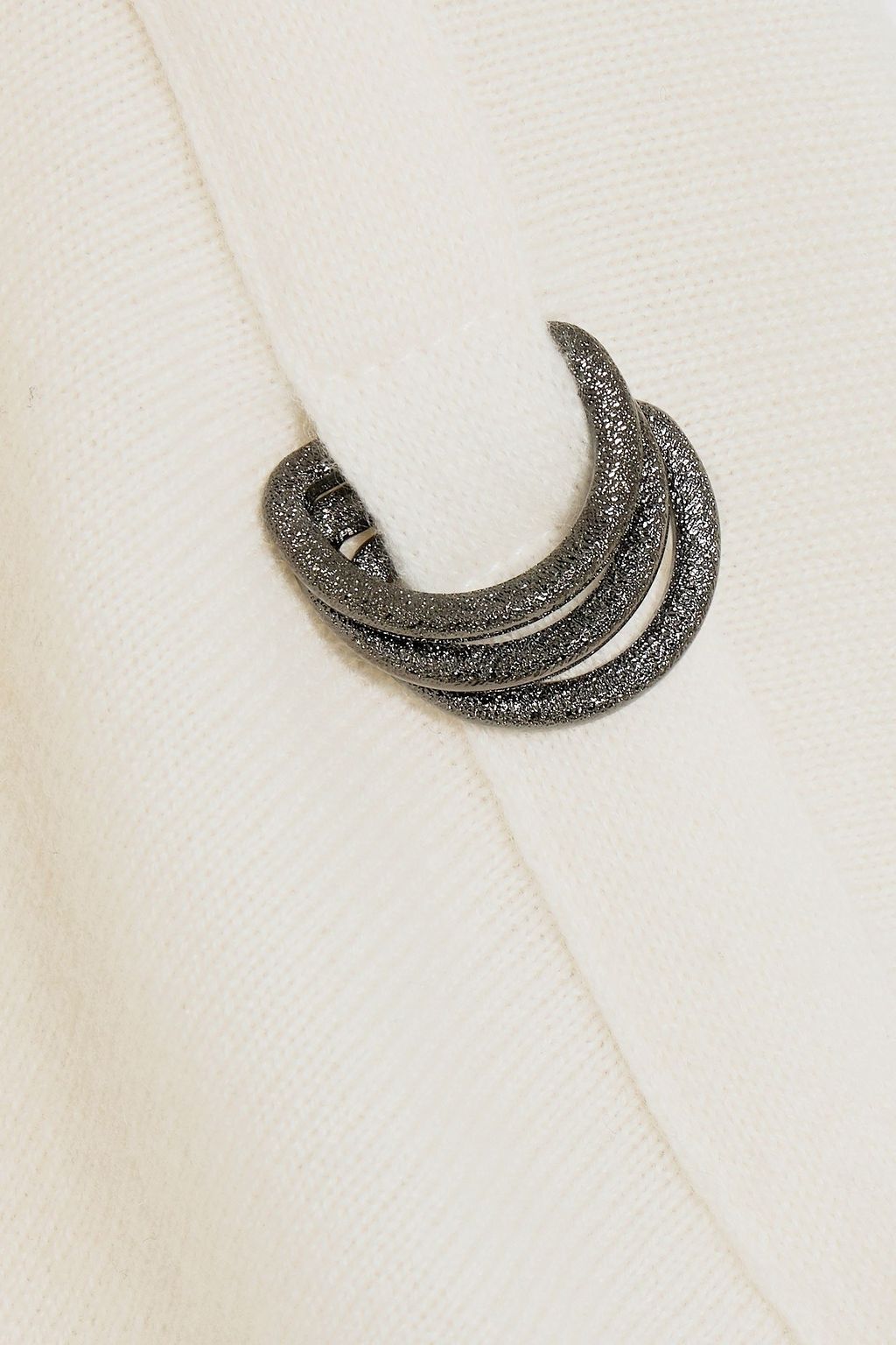 BRUNELLO CUCINELLI كنزة من الكشمير مزينة بزخارف