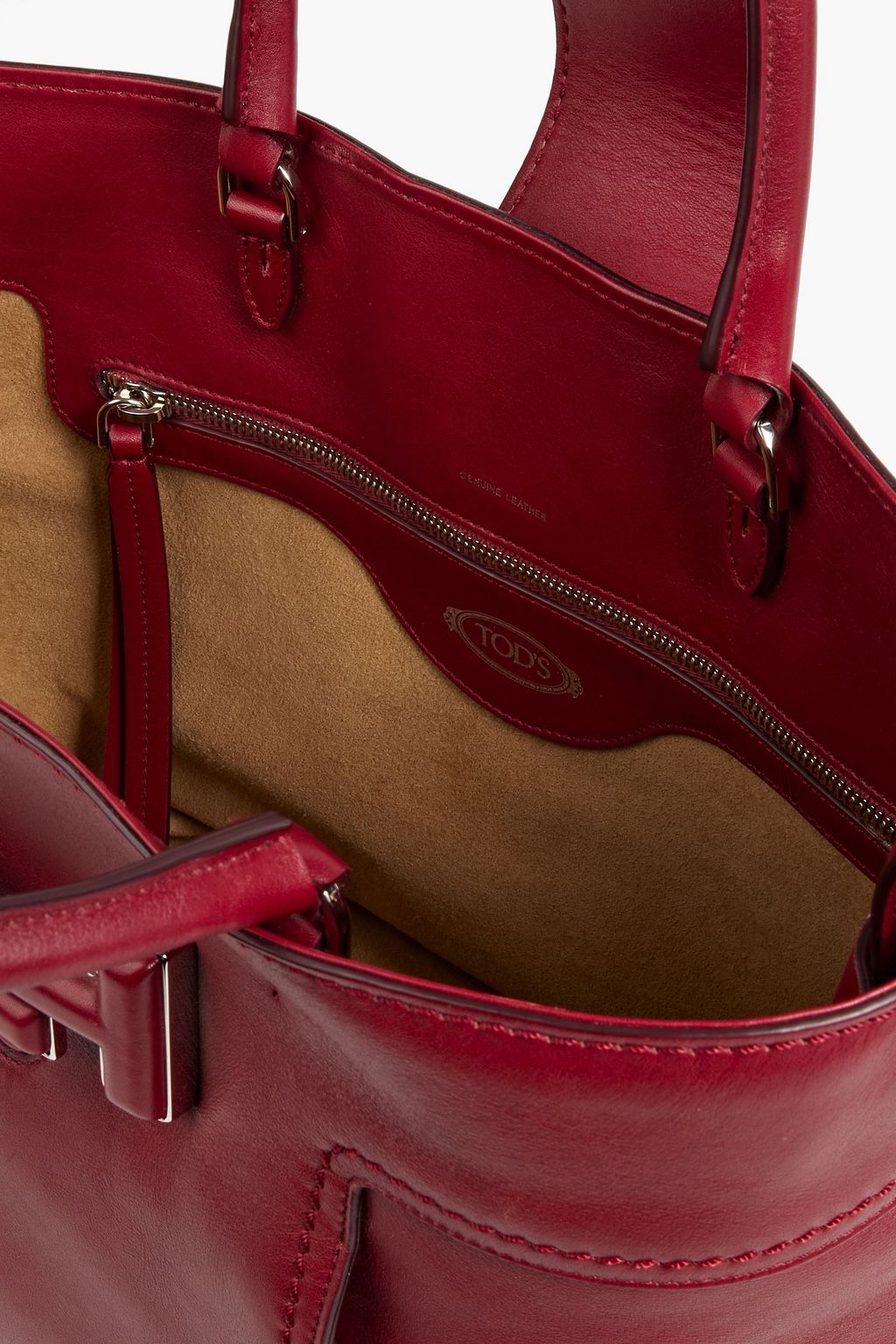 TOD'S Double T leather tote