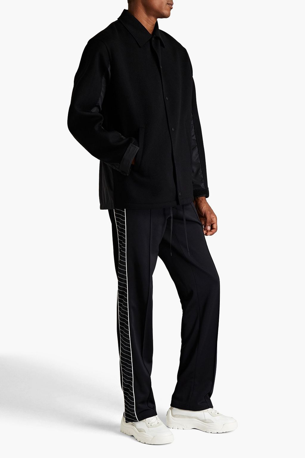 VALENTINO GARAVANI Wool and cashmere-blend felt jacket